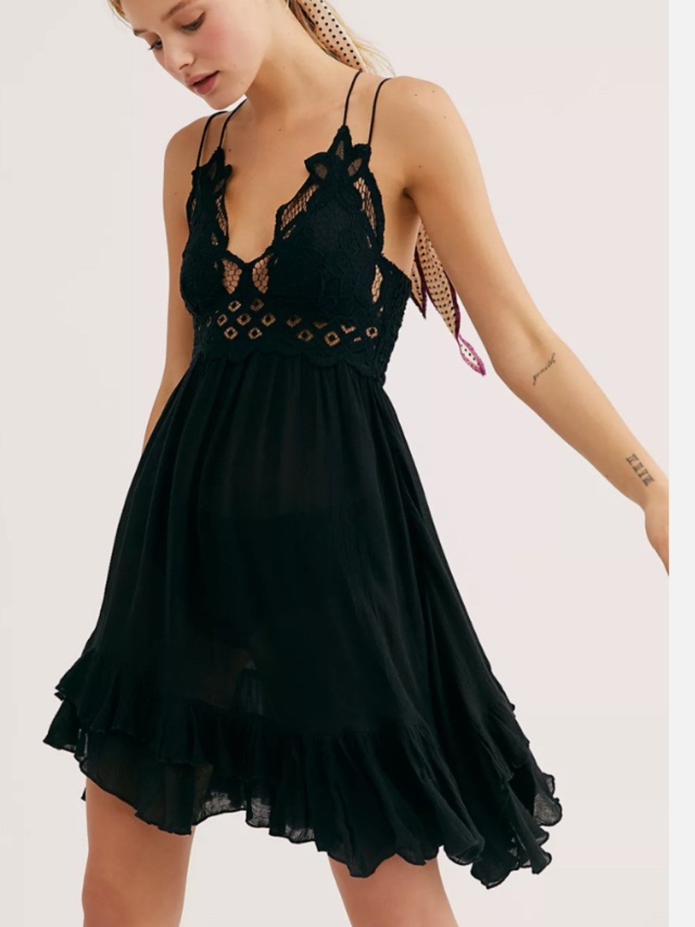 Free People xs lace dress - Picture 3 of 9